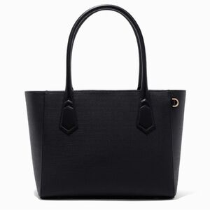 Dagne Dover Signature Tote in Onyx Black